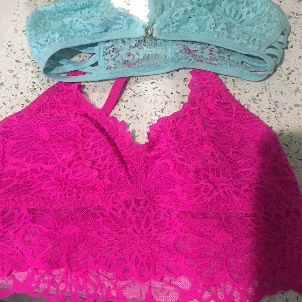 bundle of bralettes
